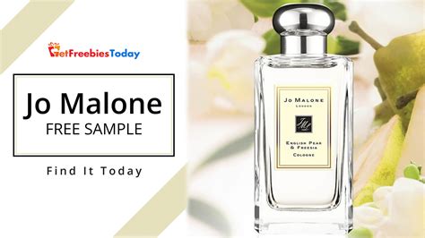 jo malone free sample.